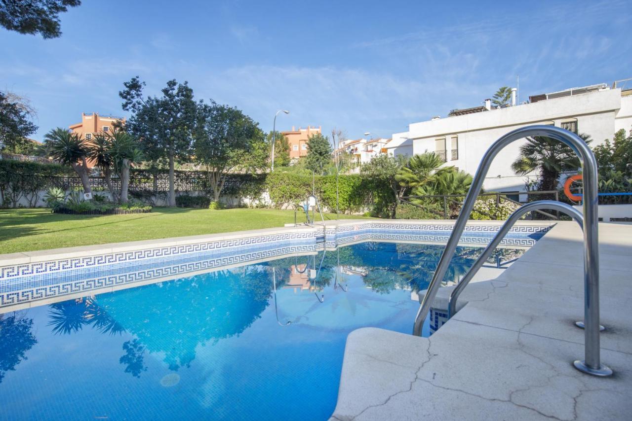 Shiny Studio With Pool & Carihuela Beach At 500M Torremolinos Exterior foto